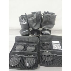58mm High Def Camera Photography Lens Lot Professional + Extras‎ As Shown!
